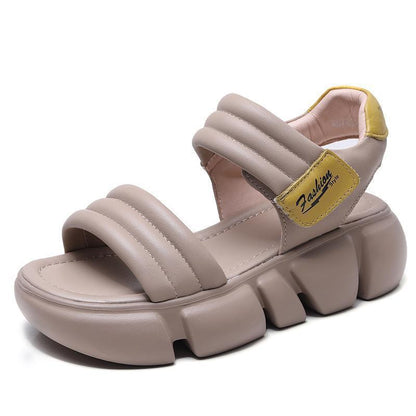 Orthopedic Balance Chunky Platform Adjustable Strap Sandals