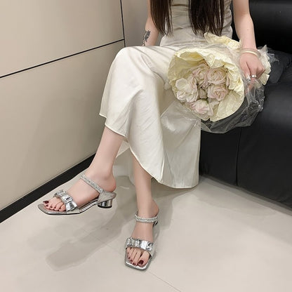Orthopedic Balance | Studded Strap Platform Slide Sandals