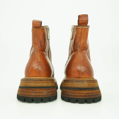 Alexander | Vintage Brown Leather Ankle Boots