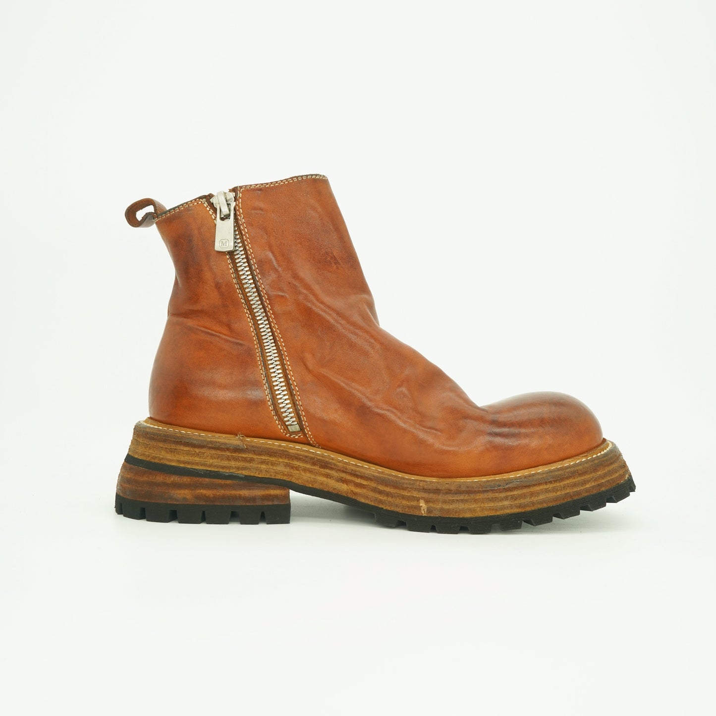 Alexander | Vintage Brown Leather Ankle Boots