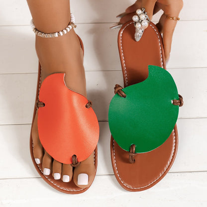 Orthopedic Color-Block Comfort Sandals