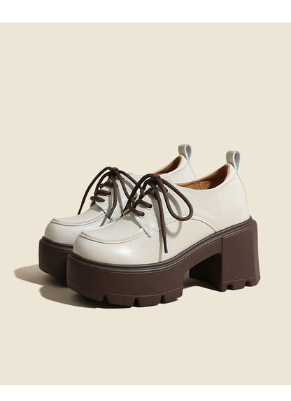 Orthopedic Balance Loafers - Chunky Sole, Thick Heel