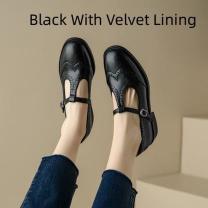 Orthopedic Balance Mary Jane Shoes - T-Strap Comfort