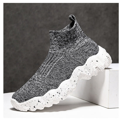 Orthopedic Sock Sneakers – Air Cushion Chunky Sole Slip-On Comfort Shoes