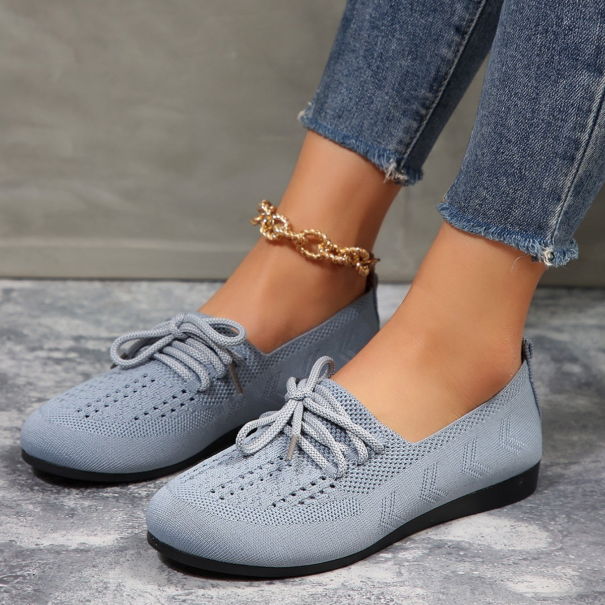 Orthopedic Balance Breathable Mesh Ballerina Flats - Unique Style And Comfort