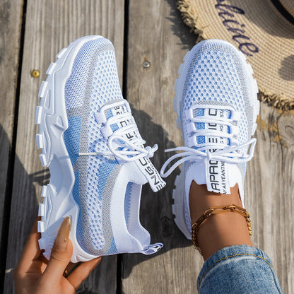 Orthopedic Balance Flyknit Mesh Sneakers - Unique Comfort And Style