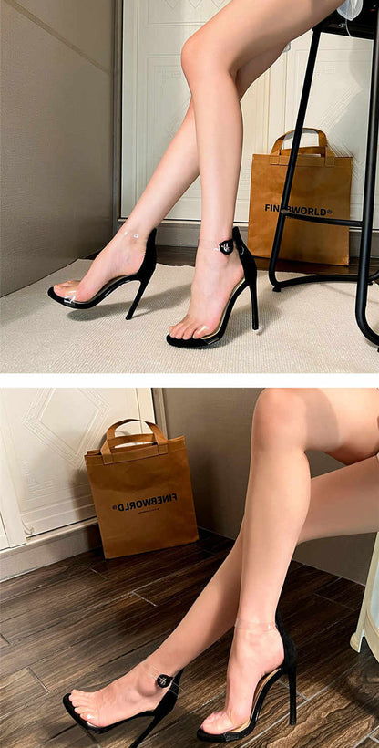 Orthopedic Balance Transparent Wedge Sandals