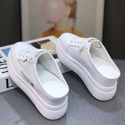Orthopedic Balance Thick Platform Casual Lace-Up Sneakers