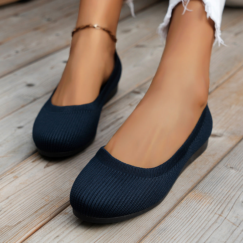 Fae | Women’s Orthopedic Knit Slip-On Ballet Flats