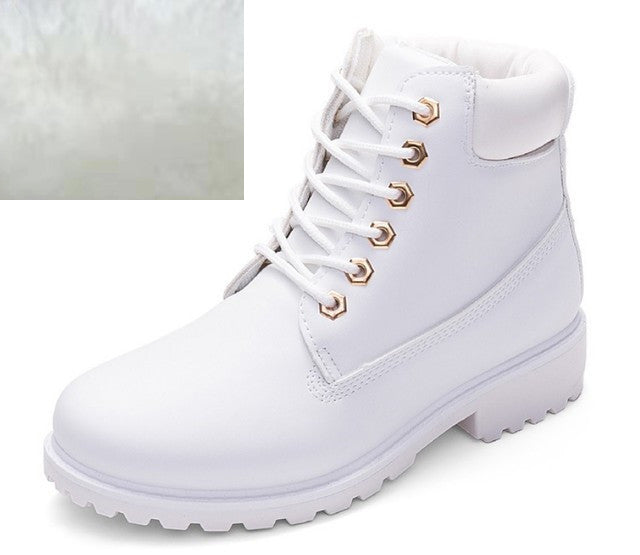 Orthopedic Balance High-Top Boots - Velvet Lined Comfort