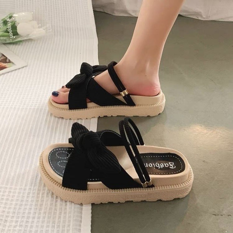 Orthopedic Balance Two-In-One Flat Sandals - Comfort And Style