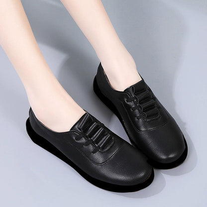 Orthopedic Balance Lightweight And Comfortable Leather Shoes For A Casual Style