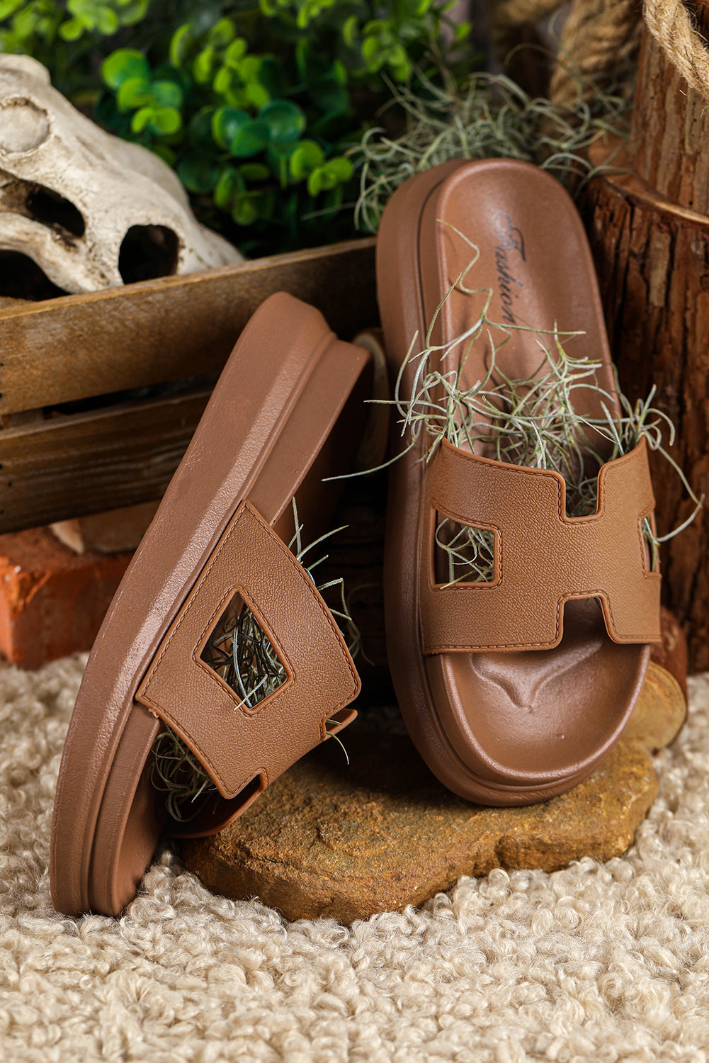Remi | Women’s Orthopedic Slip-On Open Toe Sandals with Cushioned Sole