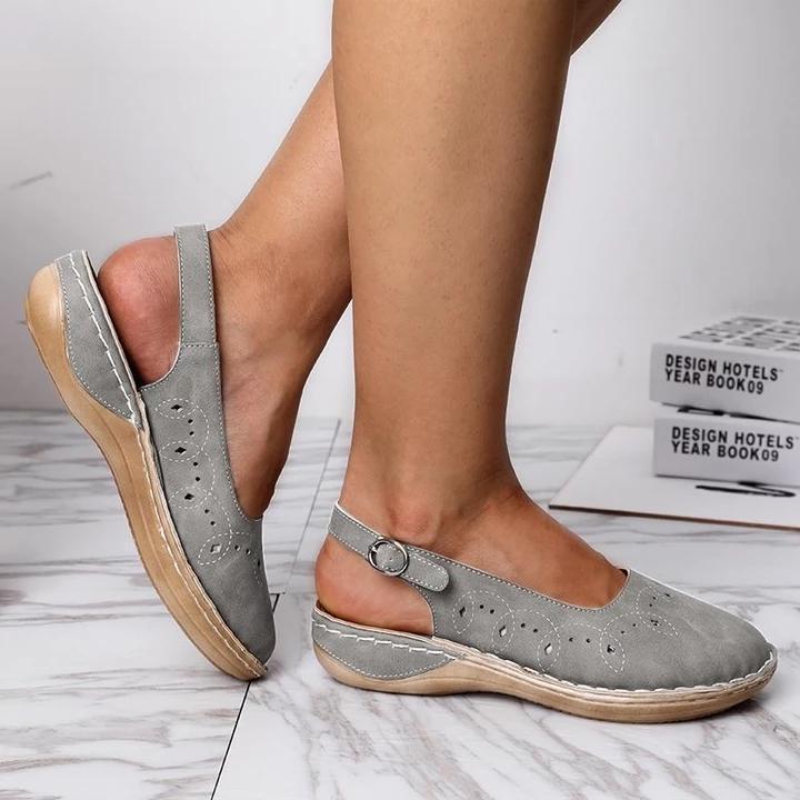 Arya | Orthopedic Slingback Loafers with Breathable Cutout Design