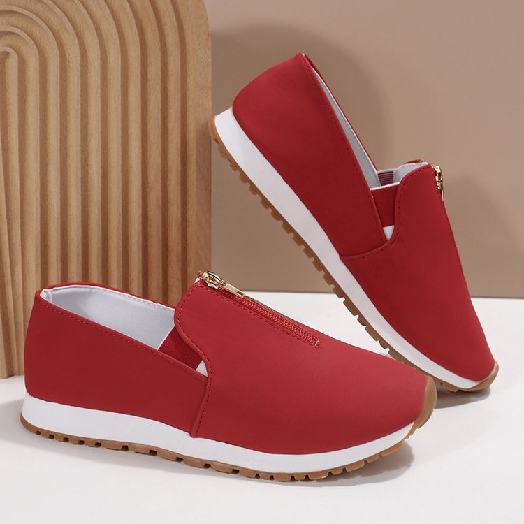 Orthopedic Balance Zip Loafers - Non Slip Comfort Shoes