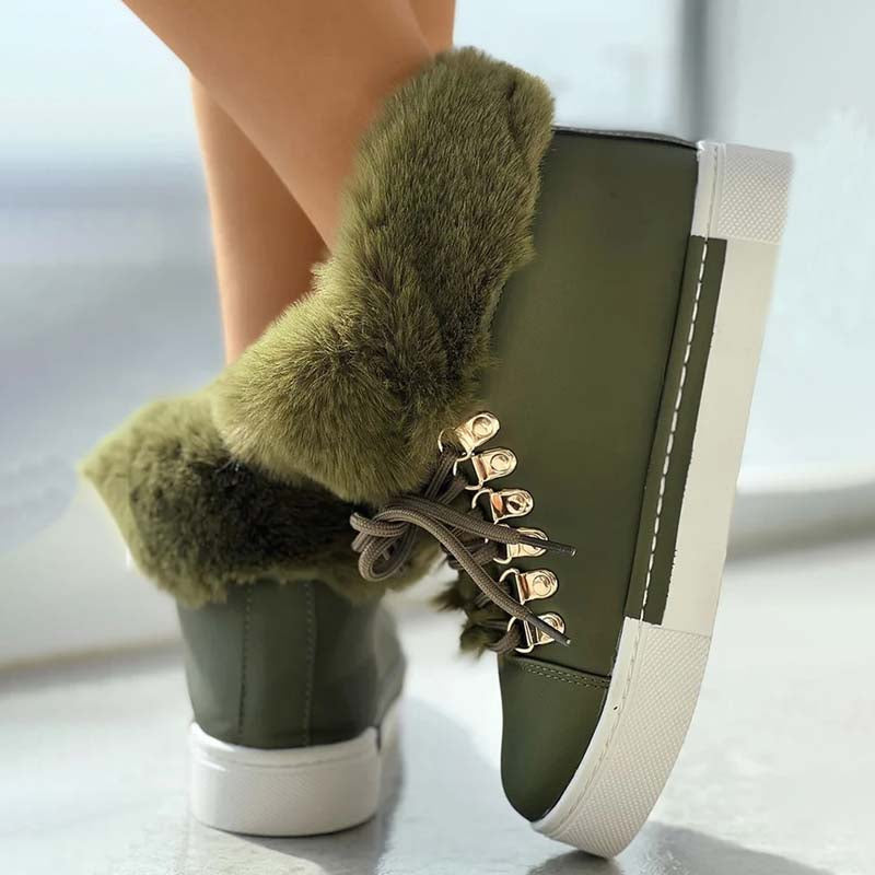 Hope | Women’s Orthopedic Winter Fur-Lined High-Top Sneakers