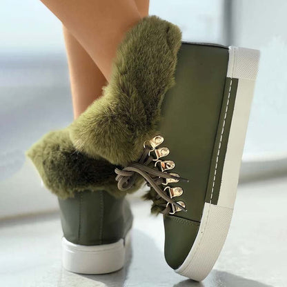 Hope | Women’s Orthopedic Winter Fur-Lined High-Top Sneakers