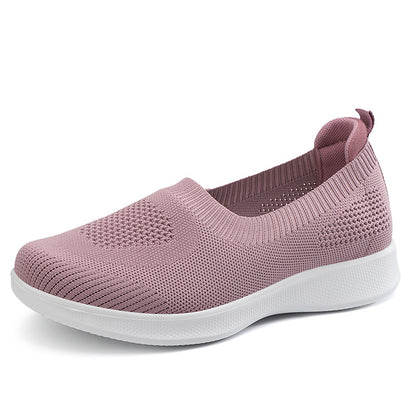 Orthopedic Balance Women’s Breathable Slip-On Sneakers – Lightweight Comfort Walking Shoes