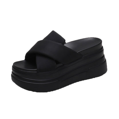 Vallora | Women’s Orthopedic Platform Comfort Slide Sandals