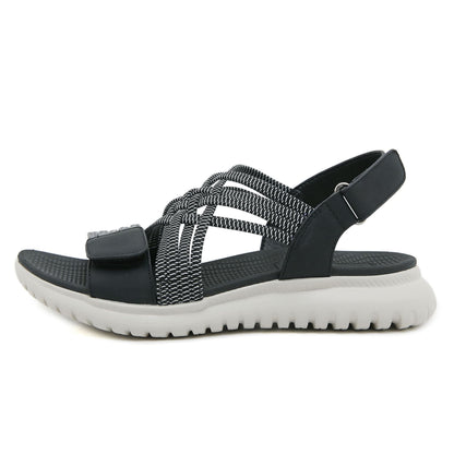 Orthopedic Balance | Elastic Strap Comfort Platform Sandals