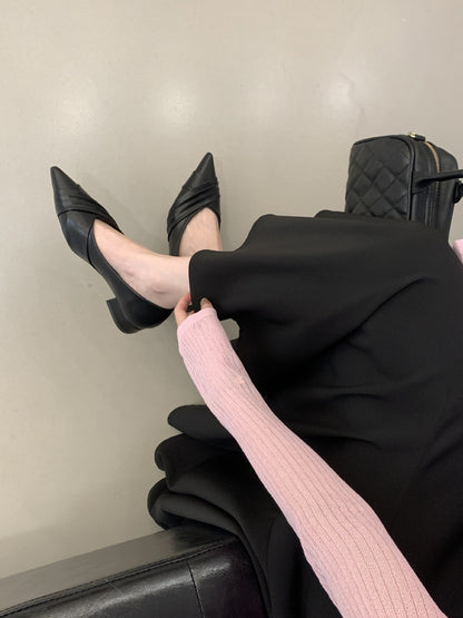 Orthopedic Balance Pointed Toe Slip-On Flat Sandals