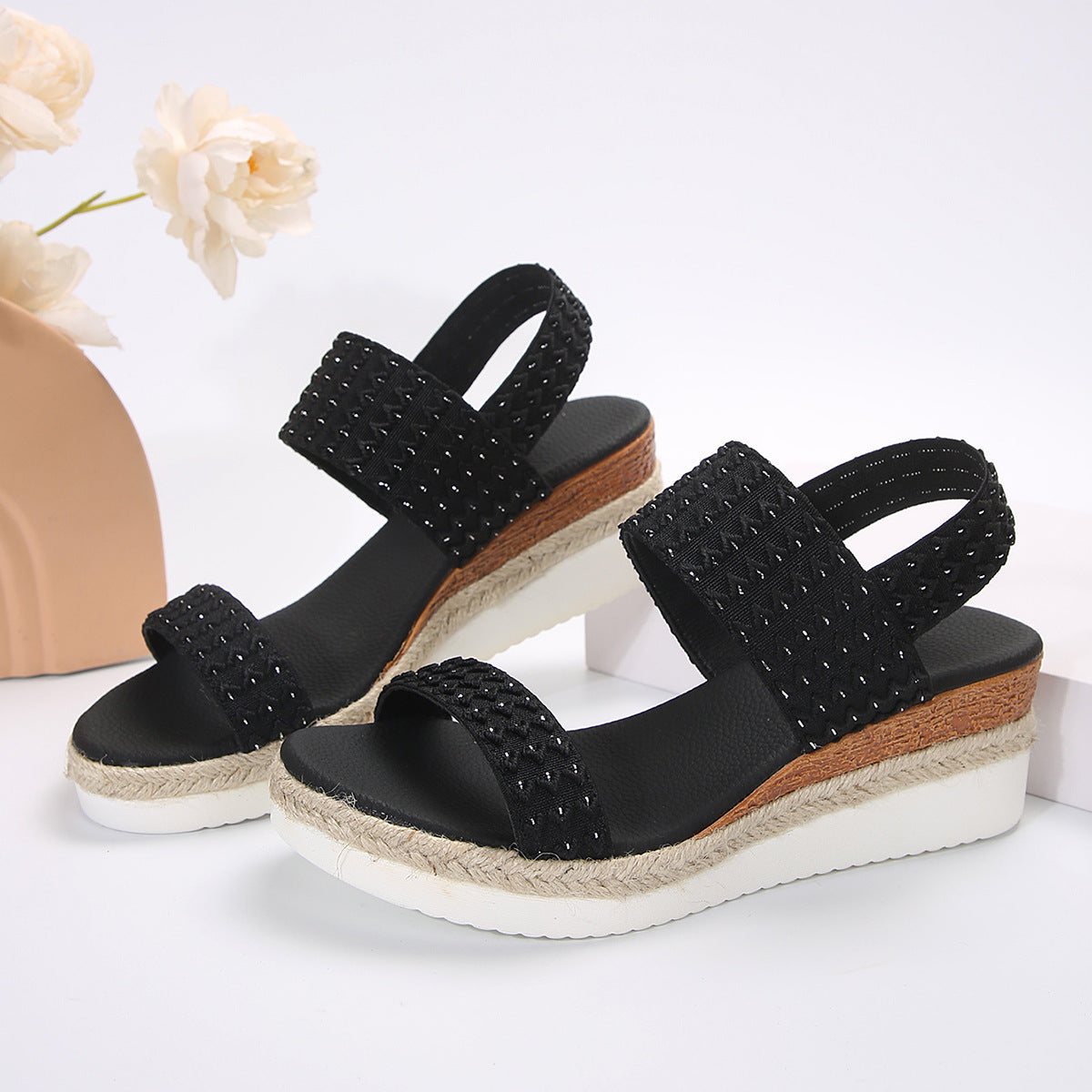 Orthopedic Balance Unique Wedge Heel Sandals  - 