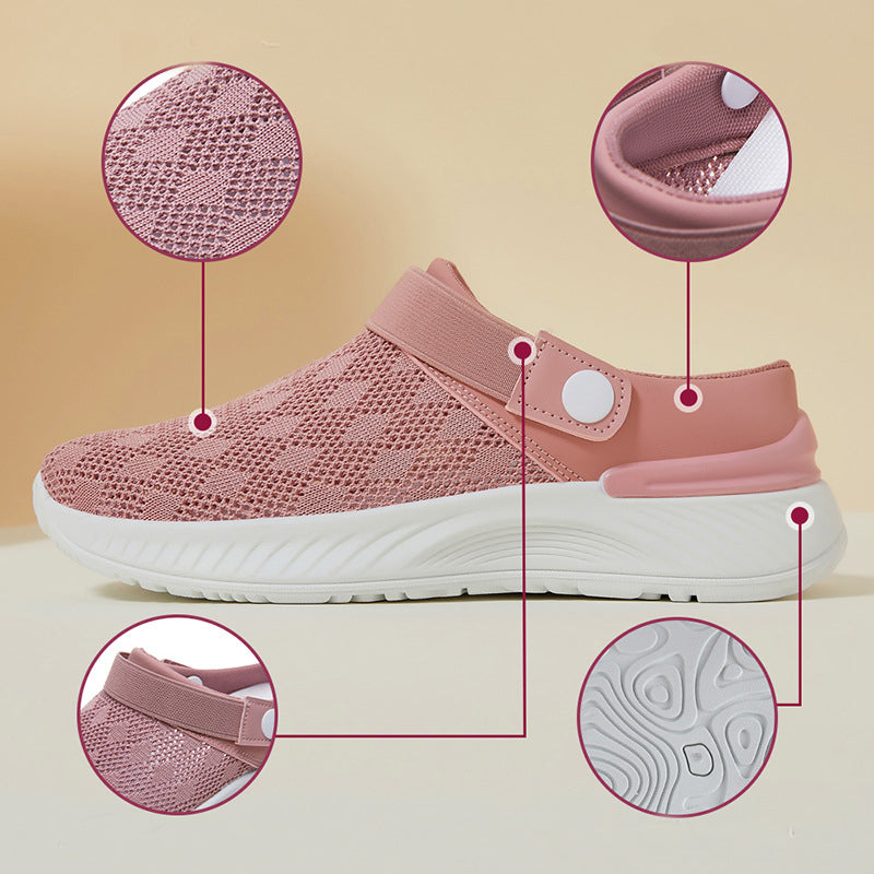 Orthopedic Balance Breathable Mesh Slip-On Comfort Clogs