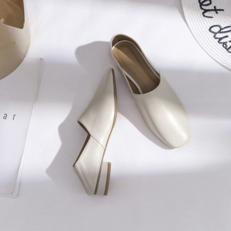 Orthopedic Balance Women's Flat Shoes - Square Toe Comfort