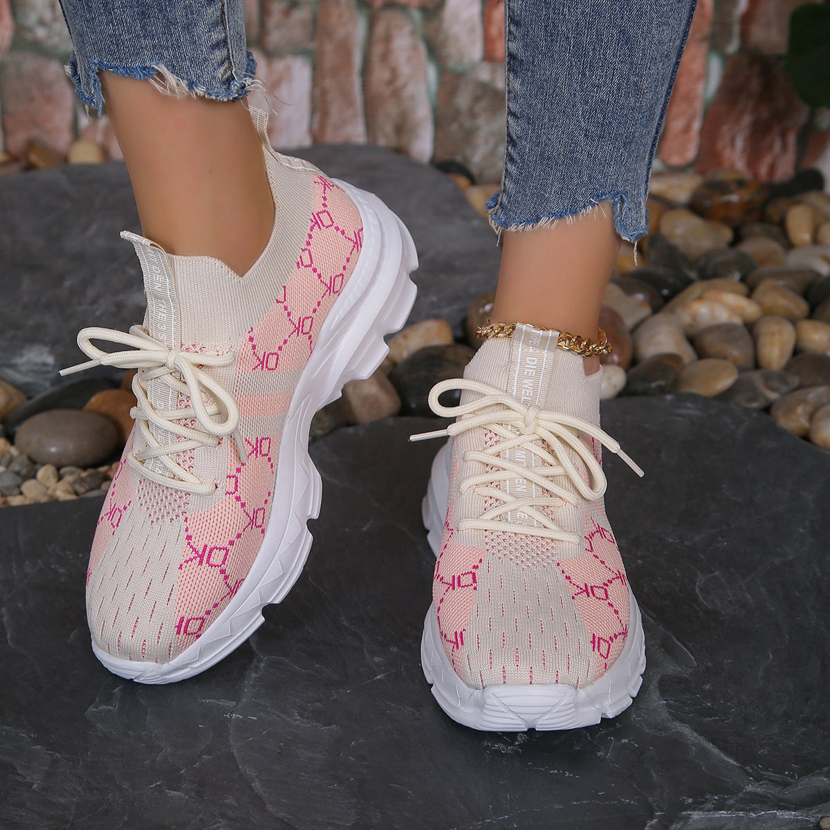 Orthopedic Balance Breathable Canvas Sneakers - Unique And Lightweight Style