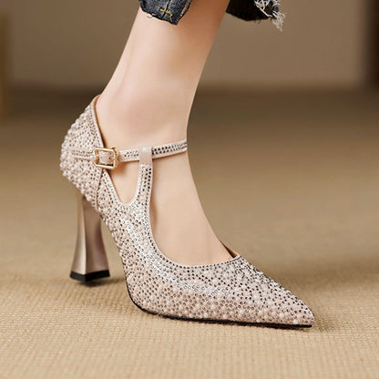 Orthopedic Balance Low-Cut Heels - Elegant Banquet Support