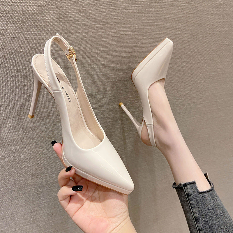 Eva | Women’s Orthopedic Pointed Toe Slingback High Heels