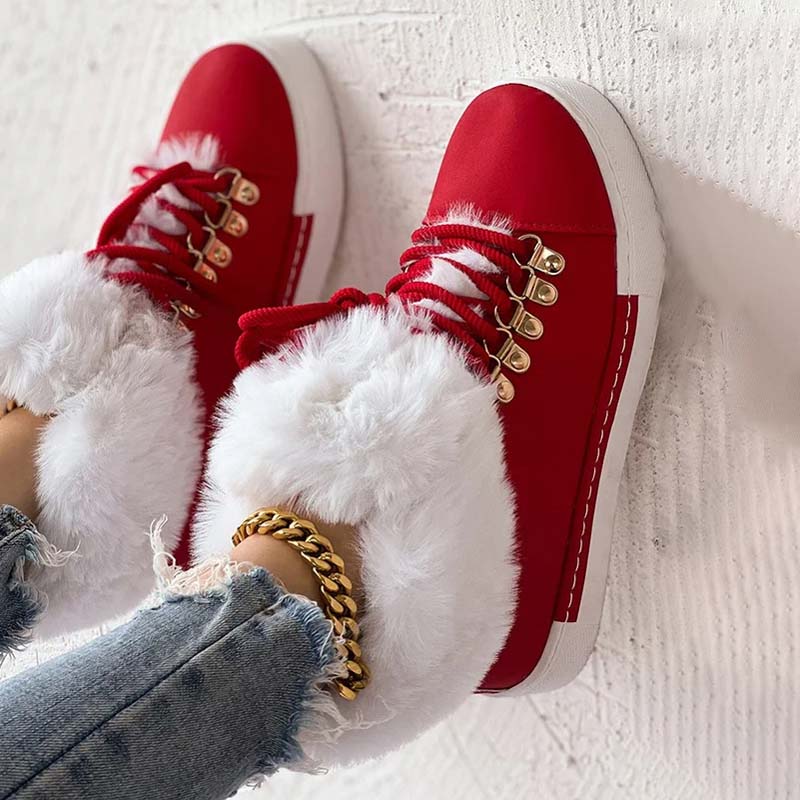 Hope | Women’s Orthopedic Winter Fur-Lined High-Top Sneakers