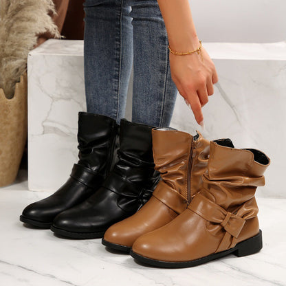 Orthopedic Balance Warm Plus Size Fleece-Lined Boots