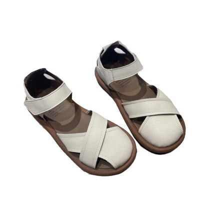 Orthopedic Balance Breathable Roman Sandals With A Closed Heel