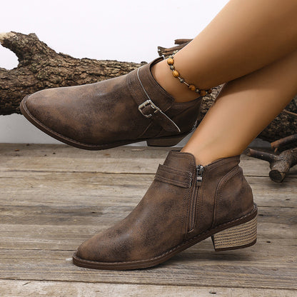 Orthopedic Balance Pointed Boots - Supportive Comfort