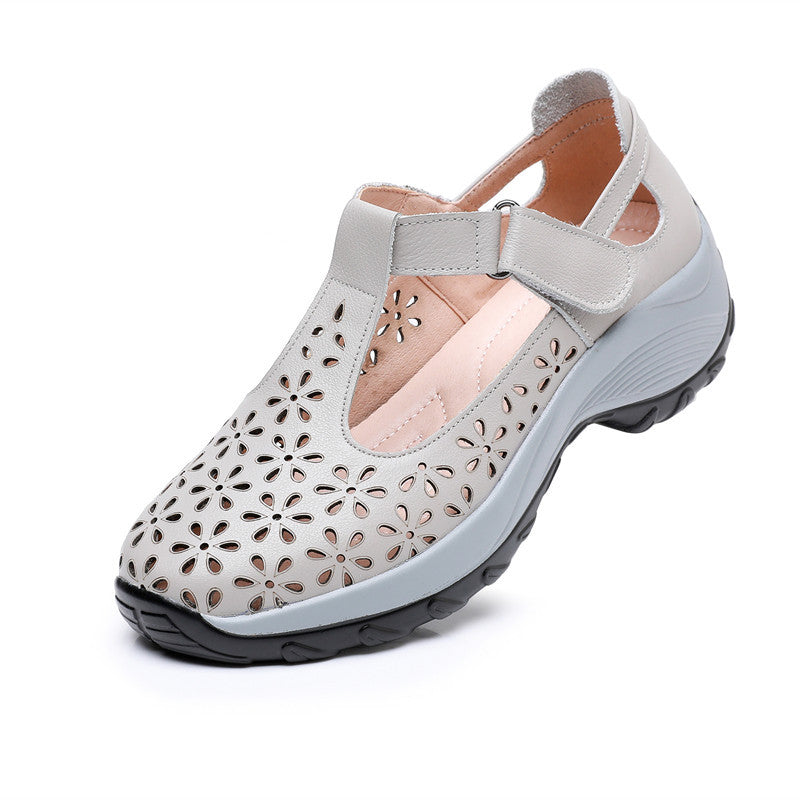 Orthopedic Balance Leather Flat Shoes - Unmatched Comfort