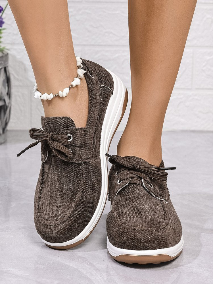 Orthopedic Balance Plus Size Canvas Shoes - Breathable Comfort