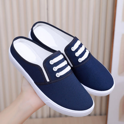 Orthopedic Canvas Slip-On Shoes – Lightweight Breathable Casual Sneakers