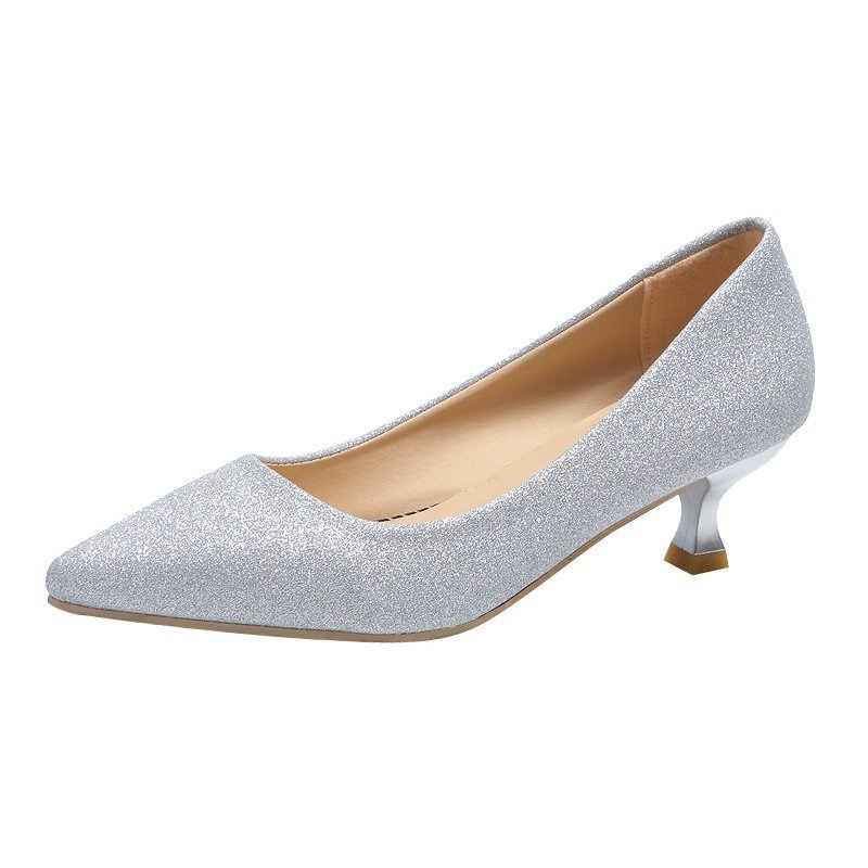 Orthopedic Balance Low-Cut Heel Shoes - Elegant Support