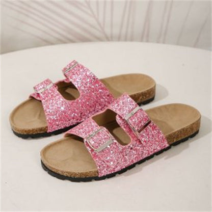 Orthopedic Balance Double Buckle Sandals - Summer Shine And Comfort