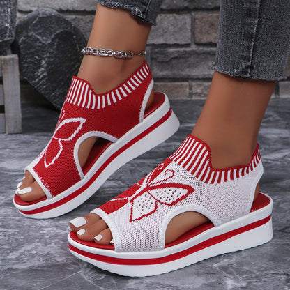 Orthopedic Balance Double Buckle Platform Comfort Slide Sandals