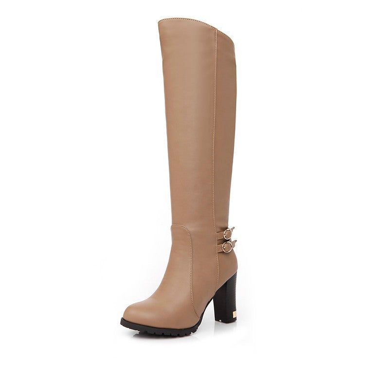 Miriam | Elegant Tall Block-Heel Orthopedic Knee-High Boots