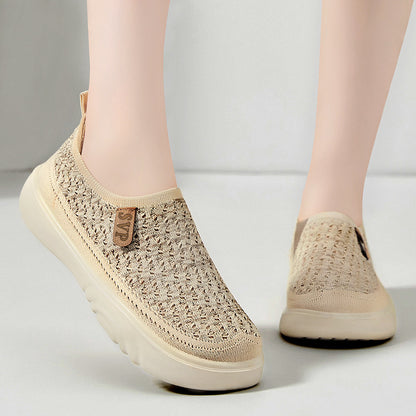 Orthopedic Balance | Breathable Woven Slip-On Comfort Sneakers