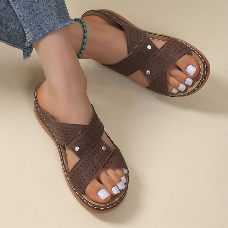Orthopedic Balance Wedge Sandals - Non Slip Summer Comfort