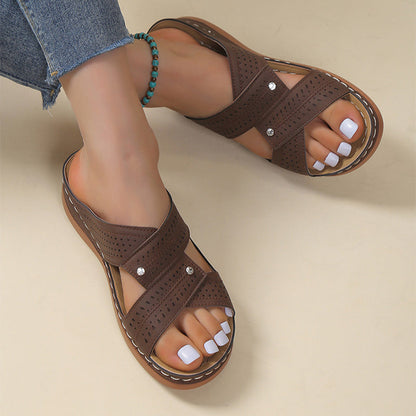 Orthopedic Balance Wedge Sandals - Non Slip Summer Comfort