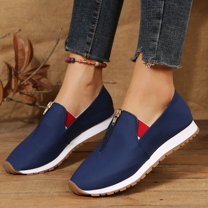 Orthopedic Balance Zip Loafers - Non Slip Comfort Shoes
