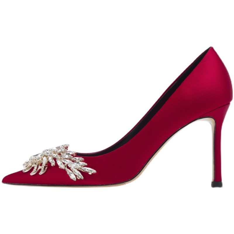 Orthopedic Balance Unique Red High Heel Wedding Shoes