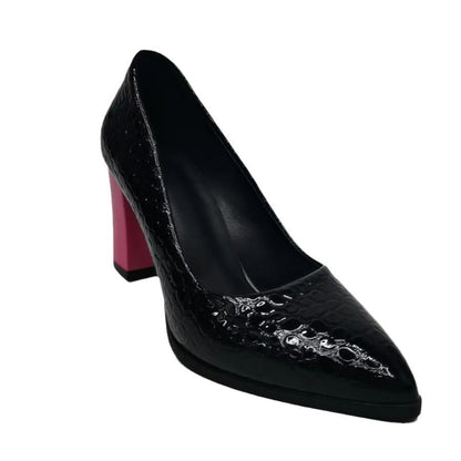 Orthopedic Balance Women’s Pointed Toe Block Heel Pumps – Comfortable Dress Heels