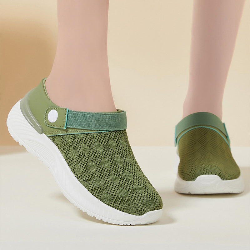 Orthopedic Balance Breathable Mesh Slip-On Comfort Clogs