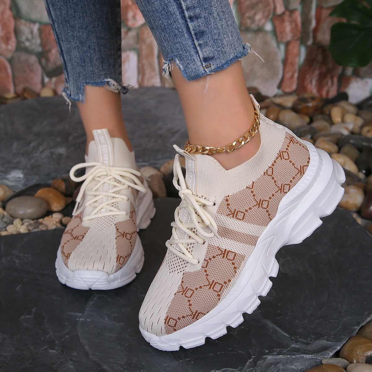 Orthopedic Balance Breathable Canvas Sneakers - Unique And Lightweight Style